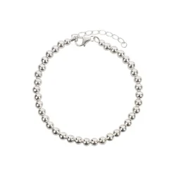 Simply Whispers 5 mm Ball 925 Sterling Silver Bracelet Fashion