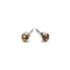 Simply Whispers November Birthstone Stainless Steel Earrings Online