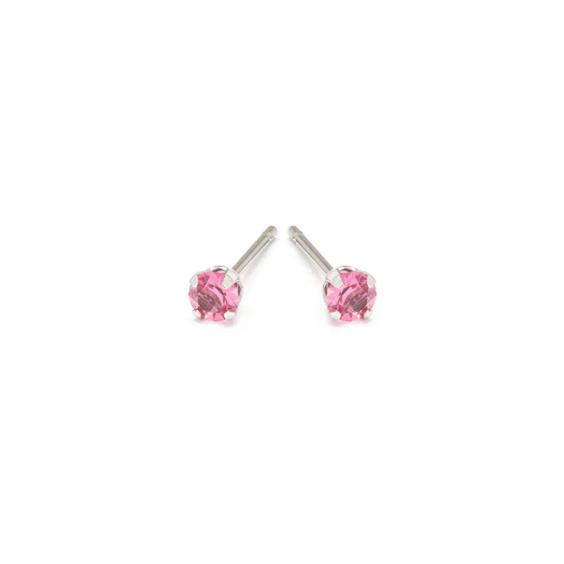 Simply Whispers October Birthstone Stainless Steel Stud Earrings Sale