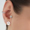 Simply Whispers Opal Paw Titanium Helix Earring Fashion