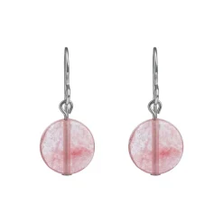 Simply Whispers Peach Titanium French Hook Earrings Hot