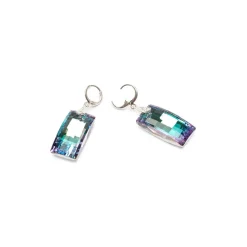 Simply Whispers Purple & Blue Crystal Earrings Best