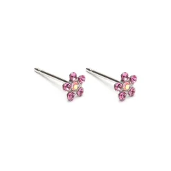 Simply Whispers Rainbow & Pink Daisy Earrings Sale