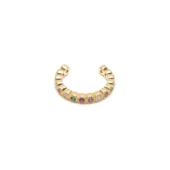 Simply Whispers Rainbow Crystal Ear Cuff Clearance