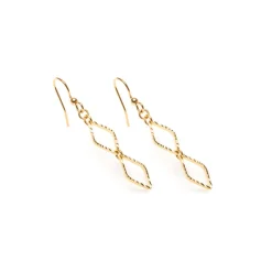 Simply Whispers Rhombus Drop French Hook Earrings Best