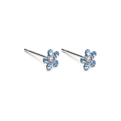 Simply Whispers Sapphire Daisy Earrings Outlet