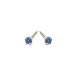 Simply Whispers September Birthstone Stainless Steel Stud Earrings Outlet
