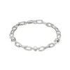 Simply Whispers Silver Bead Paperclip Bracelet Best