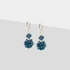 Simply Whispers Silver Blue Bead Earrings Best