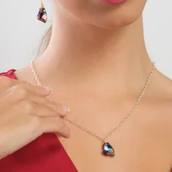 Simply Whispers Silver Heart Necklace Online