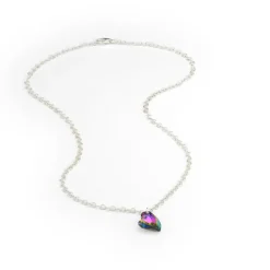 Simply Whispers Silver Heart Necklace Online