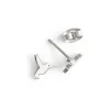 Simply Whispers Silver Hummingbird Stud Earrings New