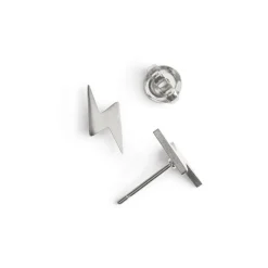 Simply Whispers Silver Lightning Stud Earrings Sale