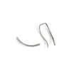 Simply Whispers Silver Plain Ear Climber Clearance
