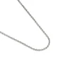Simply Whispers Silver Plated 24 inch Cable Chain Necklace Best