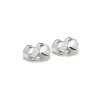 Simply Whispers Silver Plated Big Butterfly Clasp Accessory - 1 Pair Online