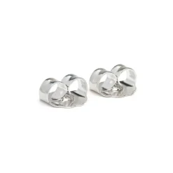 Simply Whispers Silver Plated Big Butterfly Clasp Accessory - 1 Pair Online