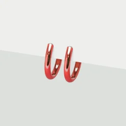 Simply Whispers Small Red Clip-On Earrings Best