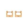 Simply Whispers Square Huggie Hoops Sale