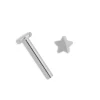Simply Whispers Star Titanium Helix Single Earring Best