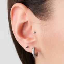 Simply Whispers Star Titanium Helix Single Earring Best