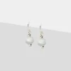 Simply Whispers 925 Sterling Silver Aquamarine French Hook Earrings Clearance