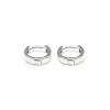 Simply Whispers 925 Sterling Silver Mini Huggie Earrings Outlet
