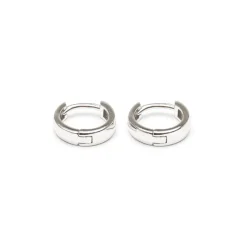 Simply Whispers 925 Sterling Silver Mini Huggie Earrings Outlet