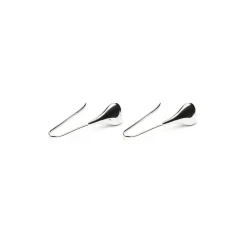 Simply Whispers 925 Sterling Silver Teardrop French Hook Earrings Hot