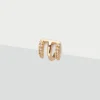 Simply Whispers Triple Crystal Gold Ear Cuff Discount
