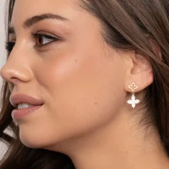 Simply Whispers White Alhambra Earrings Best