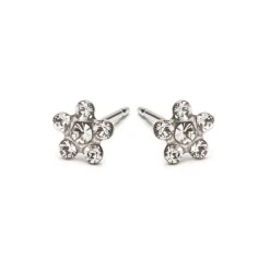 Simply Whispers White Daisy Earrings Outlet