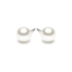 Simply Whispers White Pearl 7mm Stud Earrings Best