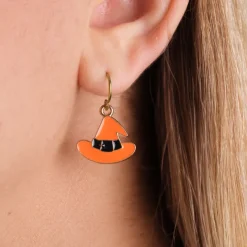 Simply Whispers Witch Hat Niobium French Hook Earrings Sale