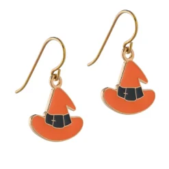 Simply Whispers Witch Hat Niobium French Hook Earrings Sale